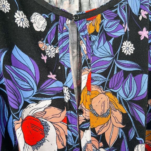 Free People Keepin' On Floral Blouse Extra Small - Picture 4 of 6